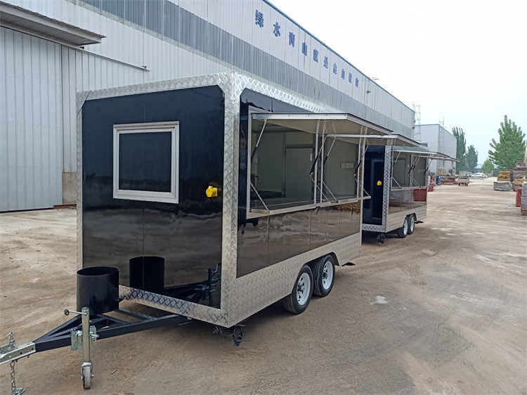 Barbecue Concession Trailers For Sale Mobile Tow Bar Cooking BBQ Trailers