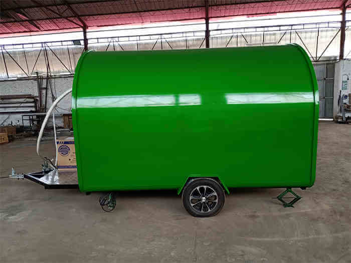 Factory price outdoor  street hot dog vendor motorized hot dog cart