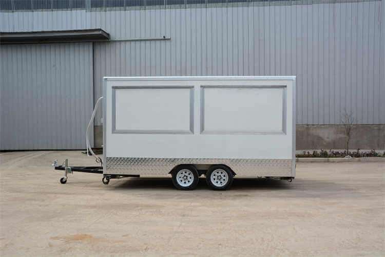 EU CE Certificated Cheap BBQ Porch Trailer with Living Quarters Custom Freedom BBQ Trialer