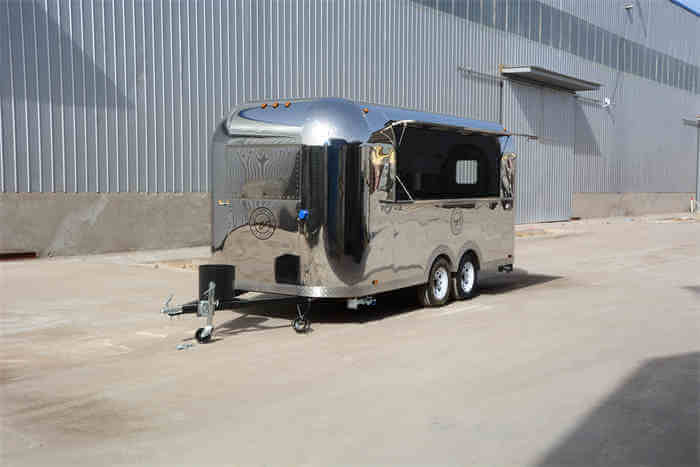 Hot Dog Food Cart With Grill And Fryer Store