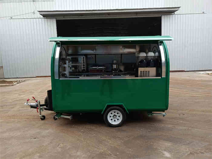 Enclosed Hot Dog Food Trailer For Sale