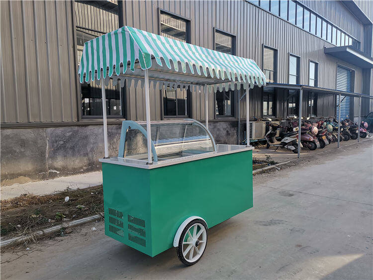Hot Dog Ice Cream Cart
