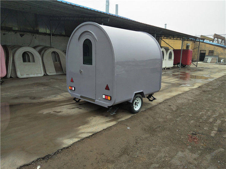 1-2 People Used 2.2m Length Commercial Used Ice Cream Cart For Sale