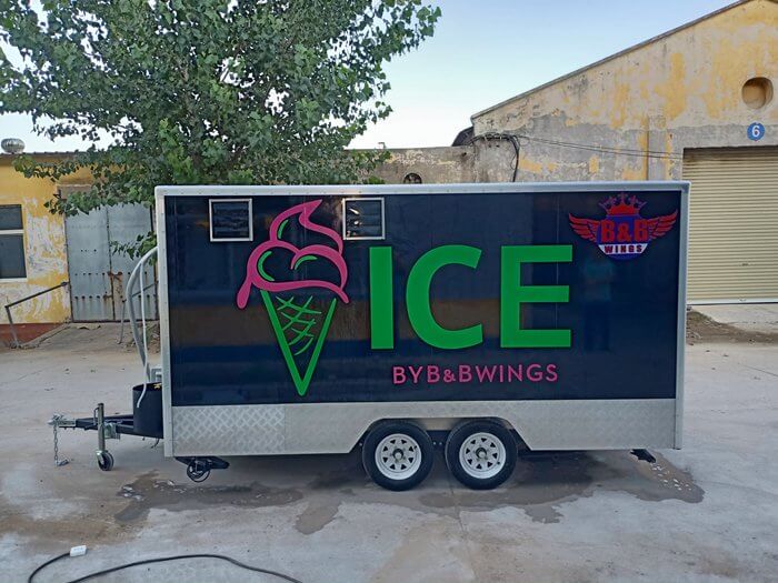 Ice Cream Cone Trailer