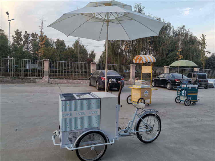 2022 The Most Popular Motorcycle Ice Cream Padel Cart