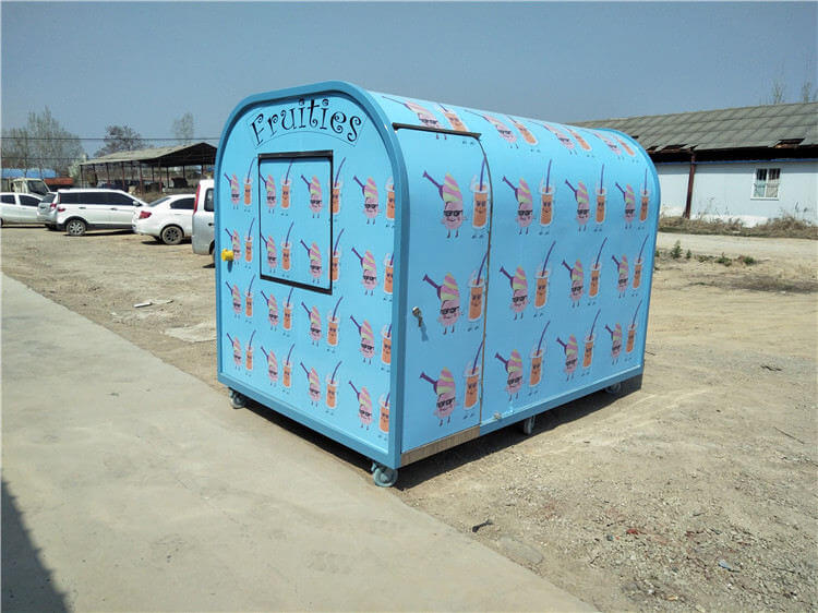 Mexican Ice Cream Push Cart For Sale