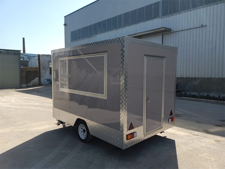 Mobile Towbar BQQ Trailer ETO DEVICE BBQ Vendering Food Trailer with Stock