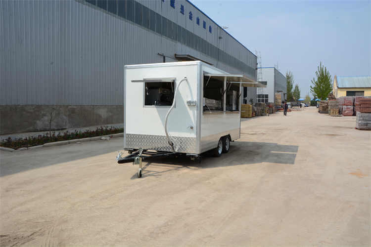 China Factory Propane BBQ Trailer Square Shape Portable BBQ Trailer Builder