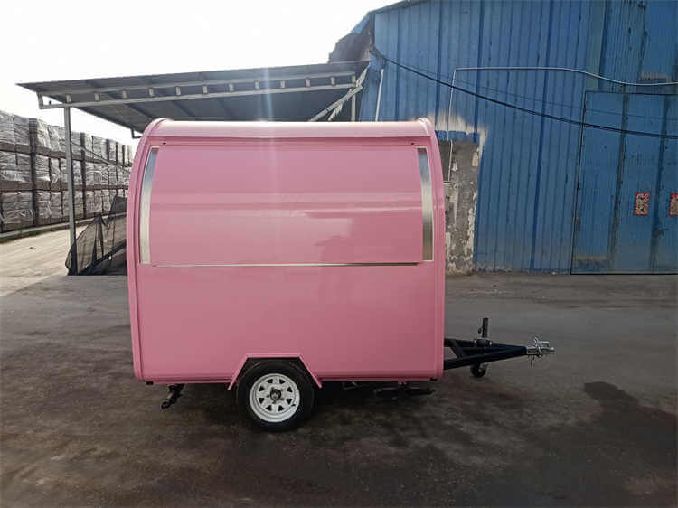Different Color Small Catering Kitchen Trailer For Sale