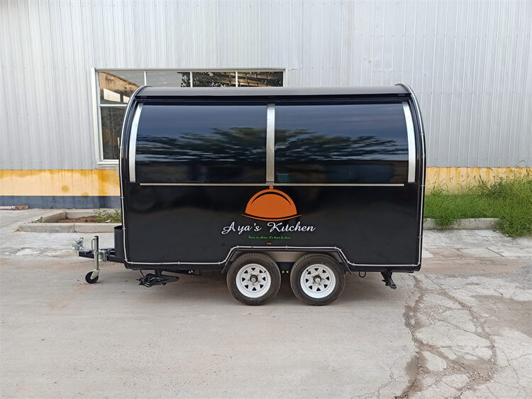 ETO DEVICE Custom Built Catering Trailers Towbar Food Trailers With CE