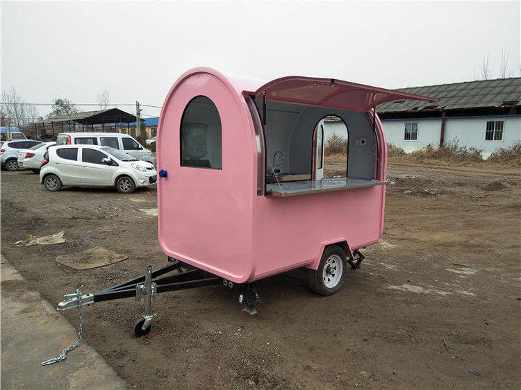 Factory Price Commercial Used Towable Ice Cream Cart