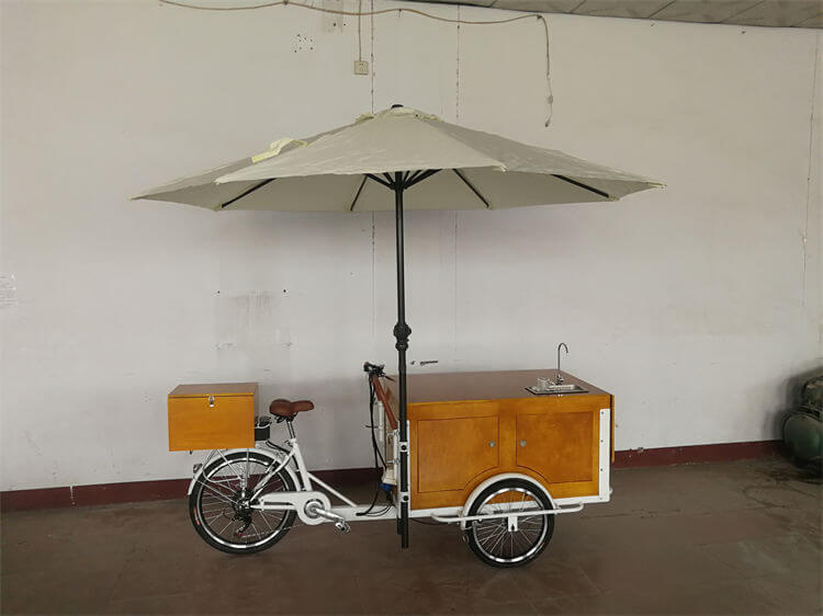 China Tricycle Vending Coffee Cart