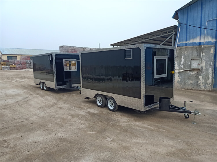 Big Commercial BBQ Trailers For Sale