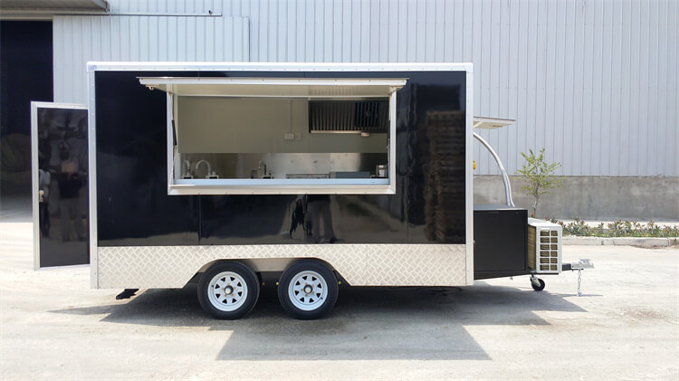 Big Enclosed BBQ Vending Trailer For Sale