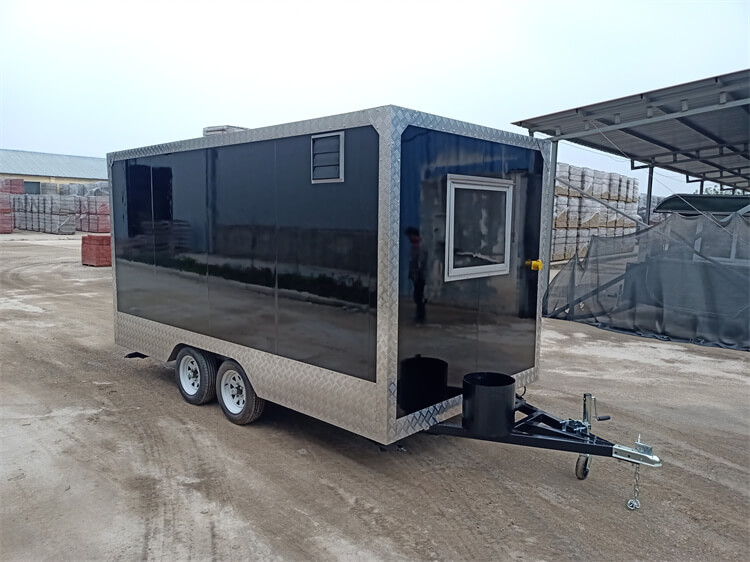 Big Towable Gas BBQ Trailer Factory