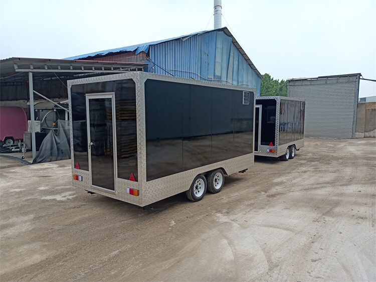 Custom Big BBQ Concession Trailers For Sale