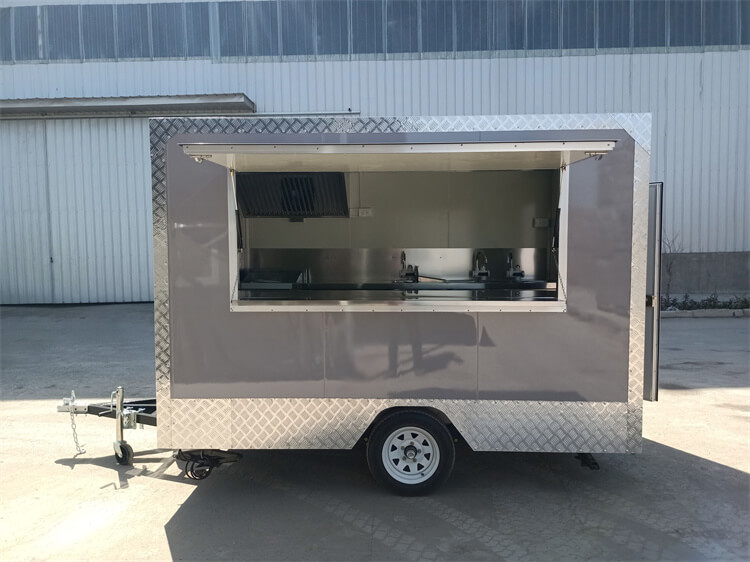 Enclosed Concession BBQ Catering Trailer Manufacturer
