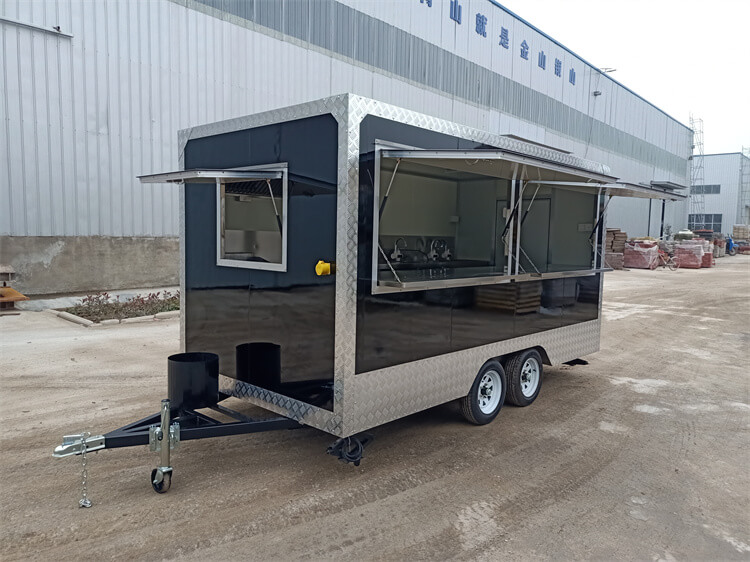 Extreme Gas BBQ Concession Trailer For Sale