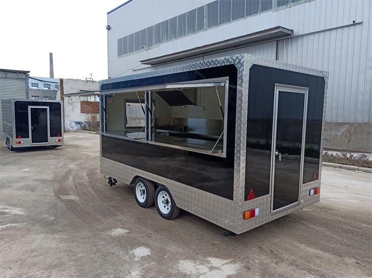 Large BBQ Catering Kitchen Trailer builder