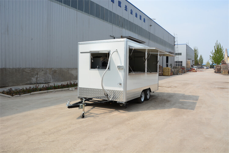 Large Commercial BBQ Concession Trailer For Sale