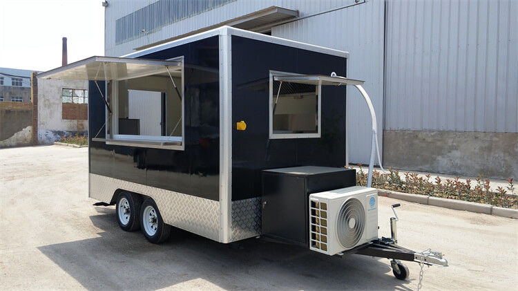 Large Commercial BBQ Cooking Trailer