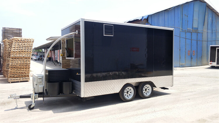 Towable BBQ Vending Trailer For Sale