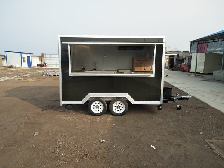 Enclosed BBQ Trailer