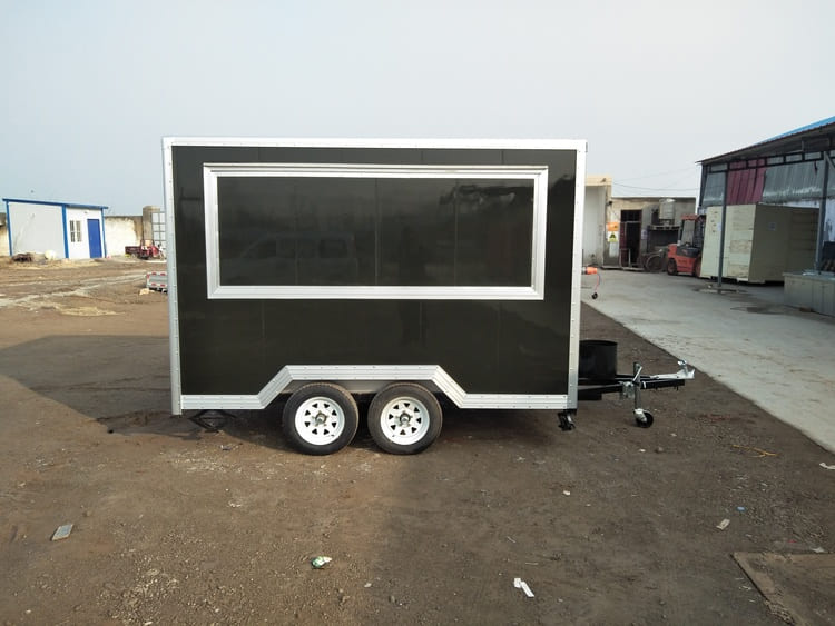 enclosed bbq trailer in stock