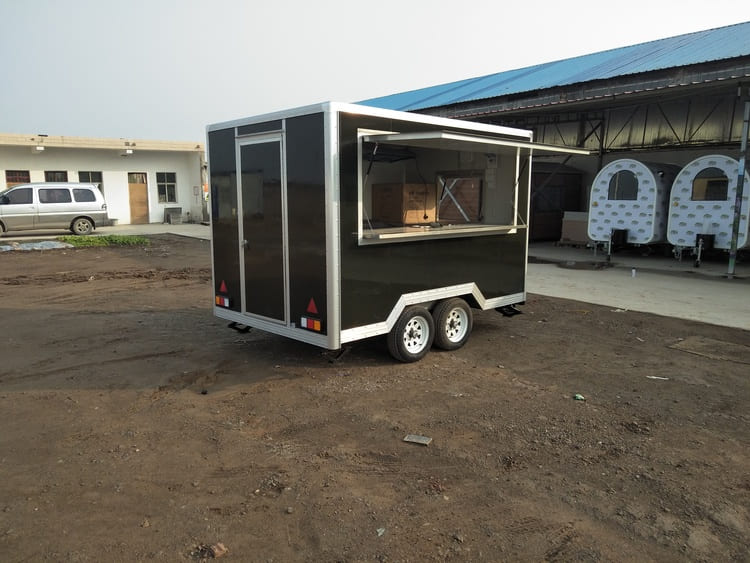 Enclosed BBQ Trailer