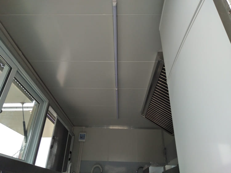 the ceiling of the catering trailer for sale near me