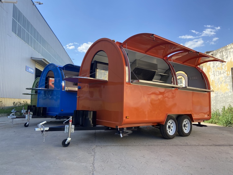 pizza food truck trailers for sale