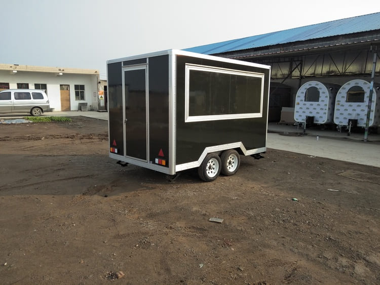 Enclosed BBQ Trailer