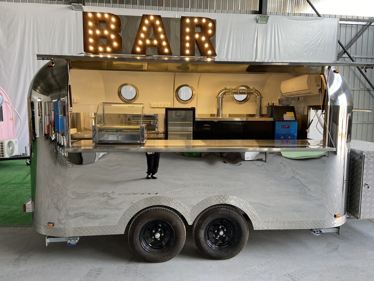 Custom Airstream Food Trailer Bar for Sale