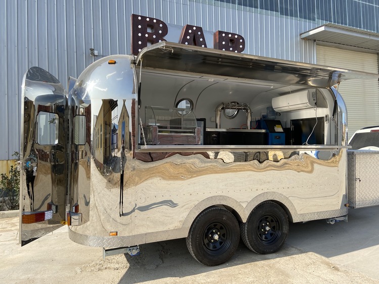 Custom Airstream Food Trailer Bar for Sale in USA