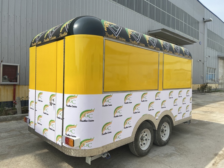 custom taco food trailer