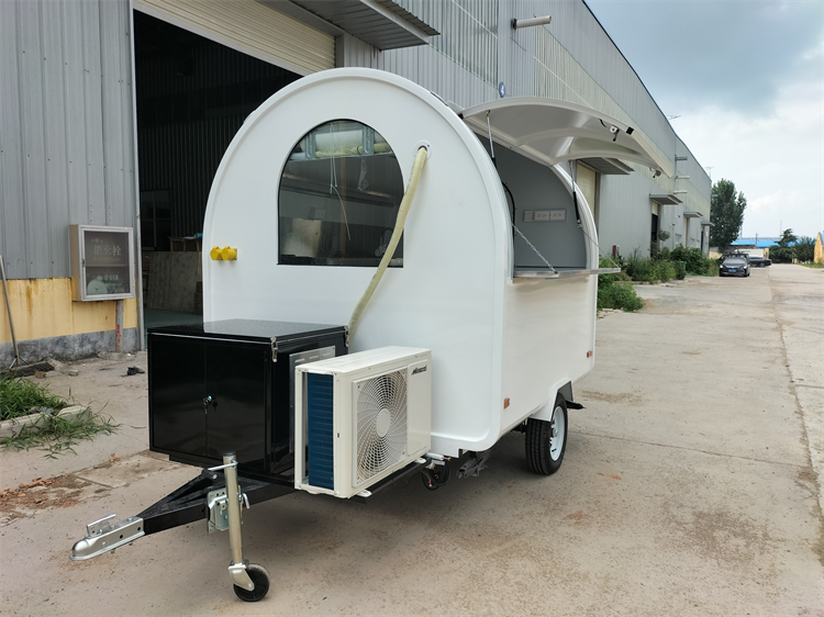 equipped mini donut trailer for sale