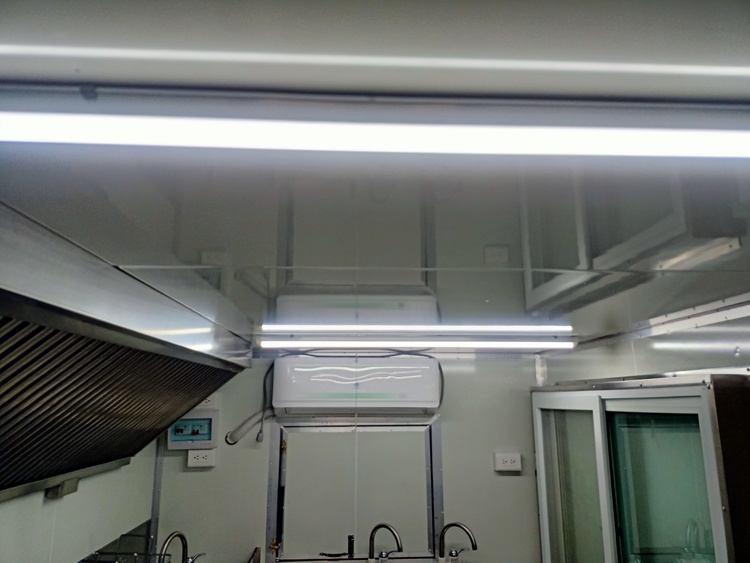 food trailer with bathroom design