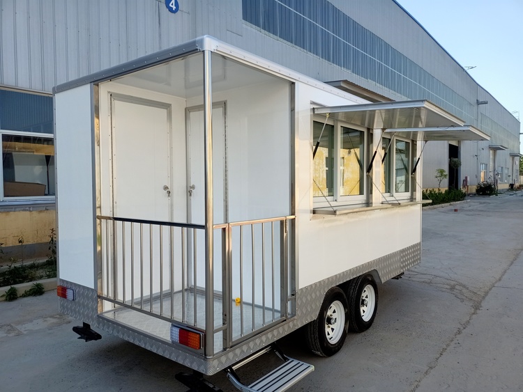 Food Trailer with Bathroom for Sale