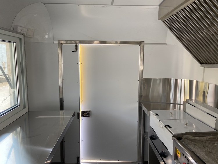 taco food trailer for sale inside