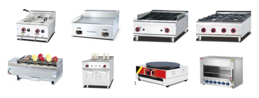 Commercial Kitchen Appliances for food trailer