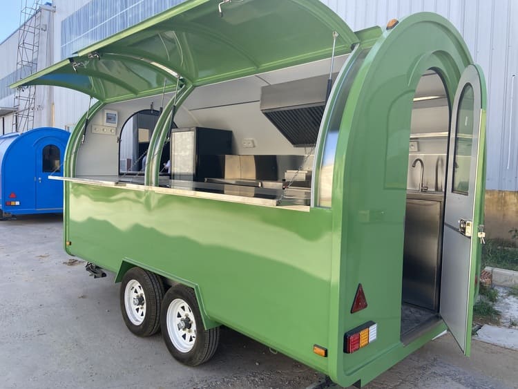 cheap fully equipped mobile food trailers for sale in uk