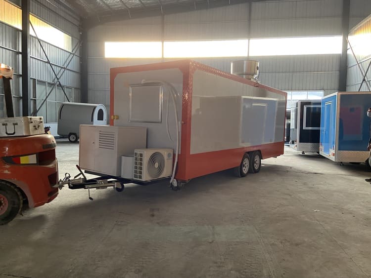 commercial custom pizza oven trailer
