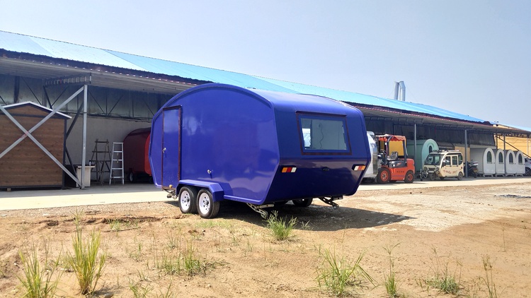 custom hamburger food trailer for sale