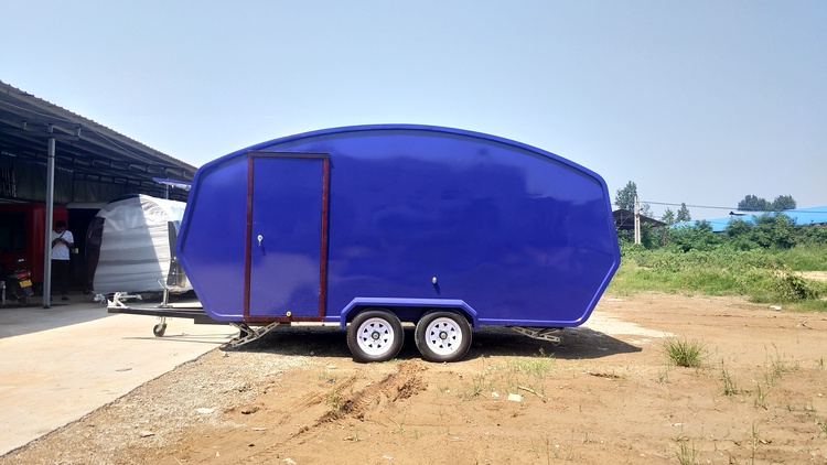 13ft Custom Burger Food Truck for Mobile Restaurant