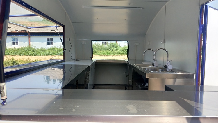 16ft Class Leading Hamburger Food Trailer for Mobile Catering