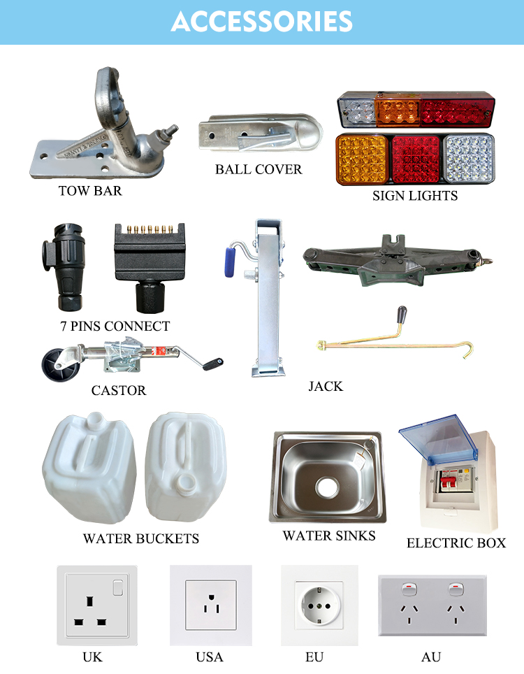 mobile food trailer accessories