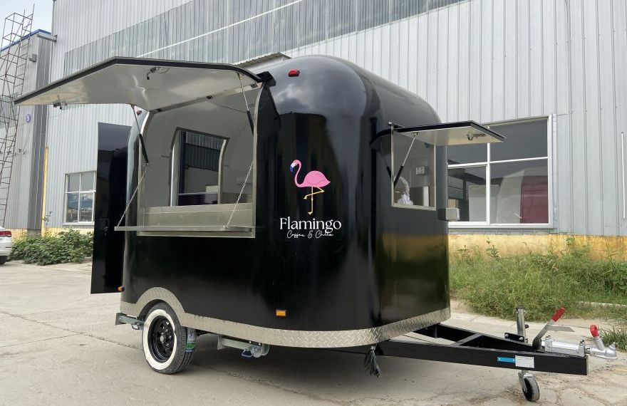 Mini Vintage Espresso Trailer for Mobile Coffee Shop Business