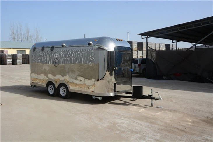 16ft custom airstream food trialer for mobile catering