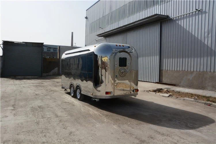 16ft Custom Airstream Food Trailer for Mobile Catering