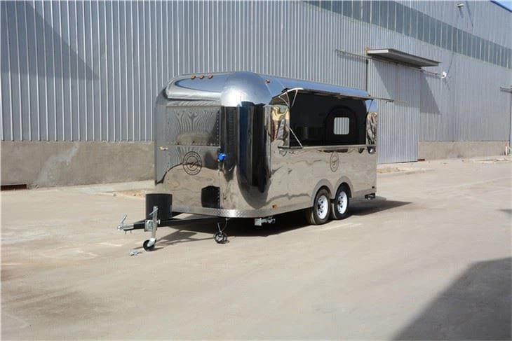 16ft Custom Airstream Food Trailer for Mobile Catering